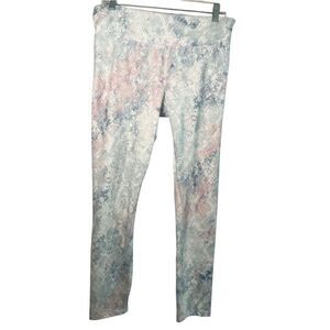 Jockey Pastel Floral Leggings - Size L